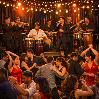 Orquesta o grupo en vivo: promociona tus presentaciones de baile